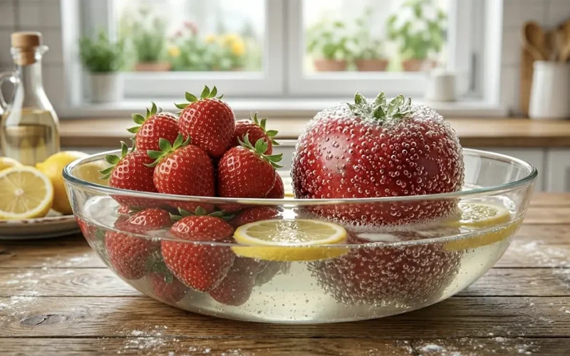 come lavara la frutta