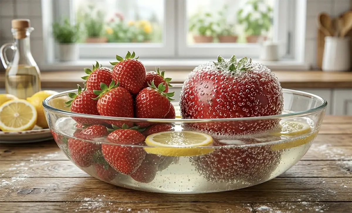 come lavara la frutta