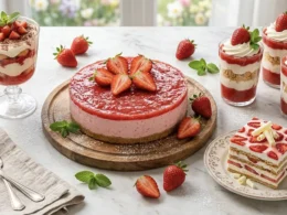 dolci con le fragole