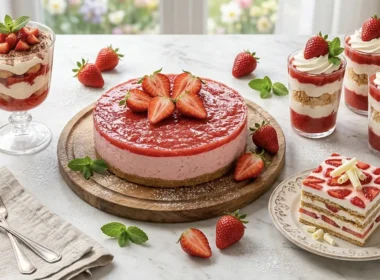 dolci con le fragole