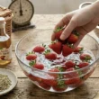fragole in acqua e aceto