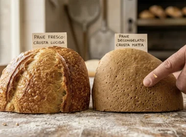 pane fresco e pane decongelato