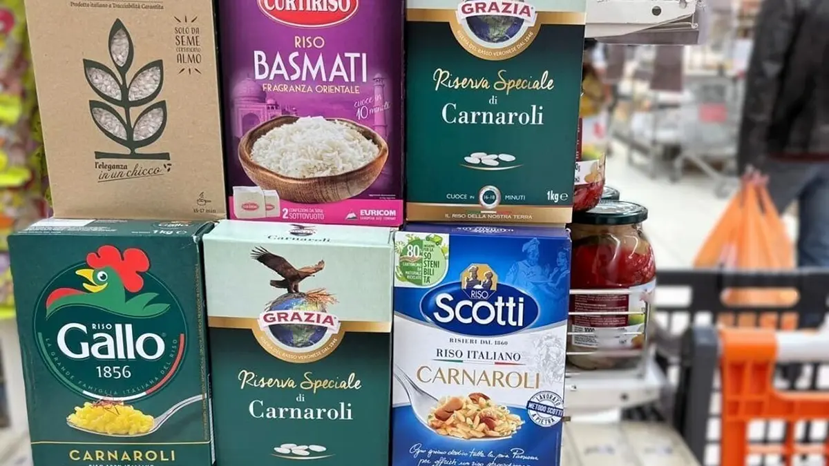 riso del supermercato