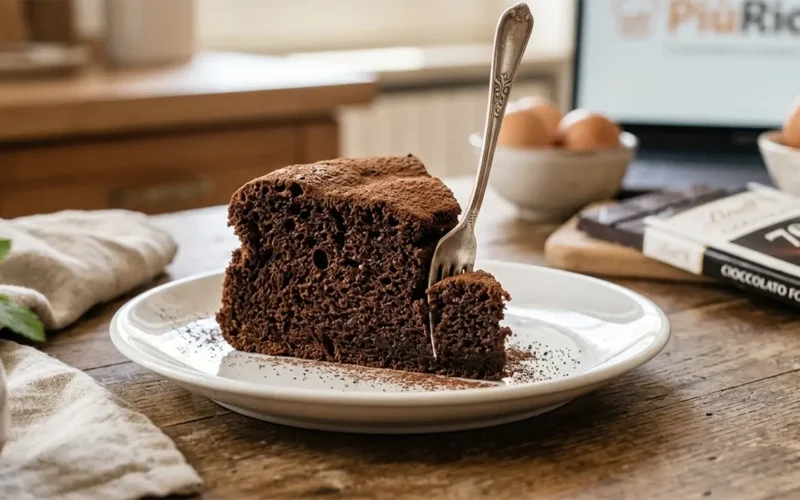 torta light al cioccolato