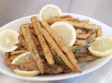 Bastoncini di zucchine croccanti
