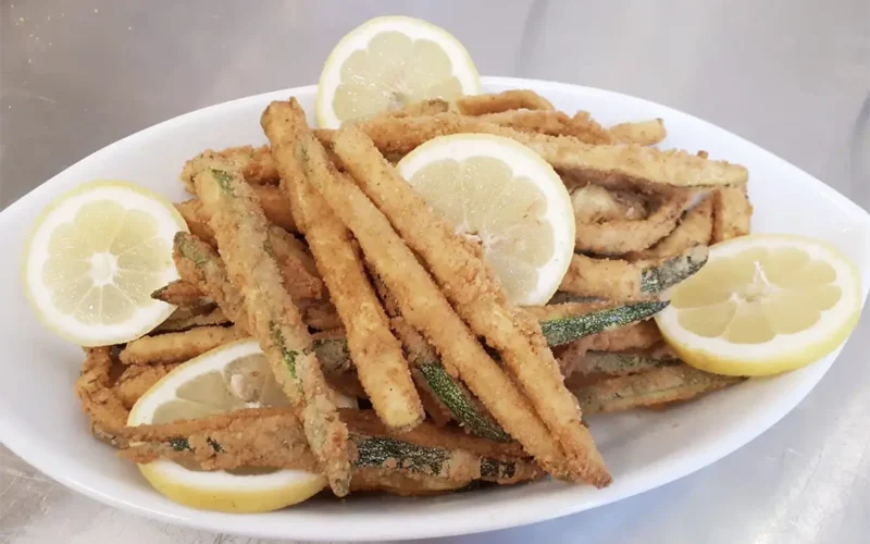 Bastoncini di zucchine croccanti