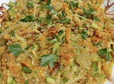 amaranto con le zucchine