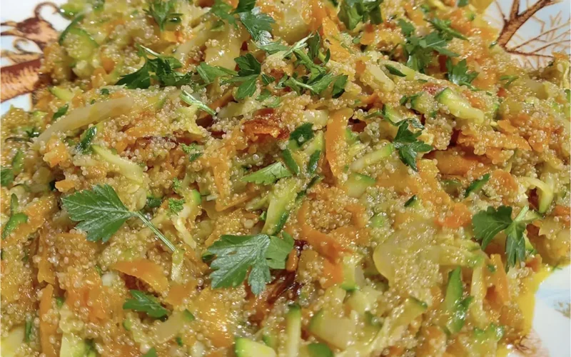 amaranto con le zucchine
