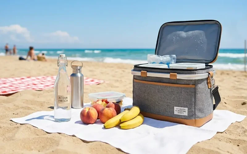 pranzo al sacco in spiaggia