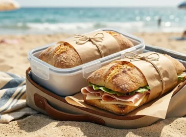 panini in spiaggia